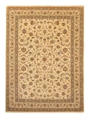 Persisk tæppe - Tabriz - Royal - 342 x 250 cm - beige