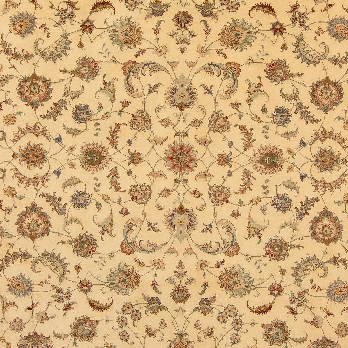 Persisk tæppe - Tabriz - Royal - 342 x 250 cm - beige