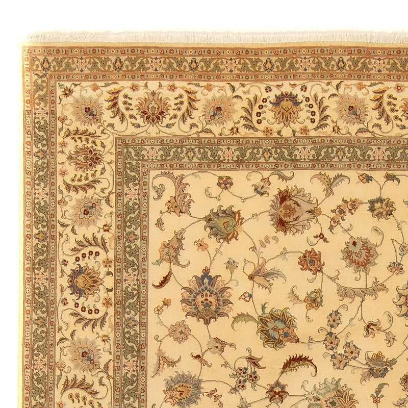 Persisk tæppe - Tabriz - Royal - 342 x 250 cm - beige