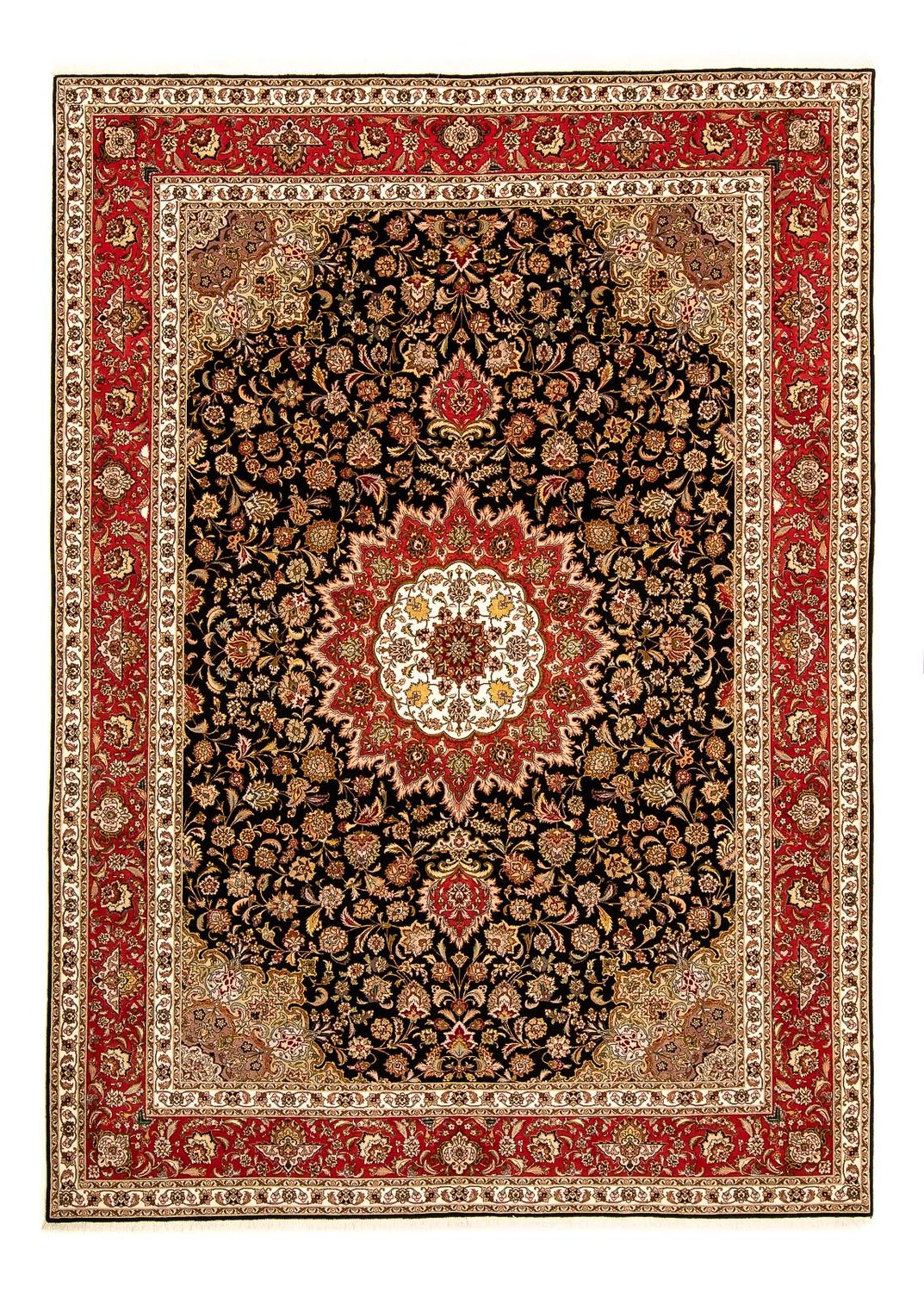 Persisk tæppe - Tabriz - Royal - 348 x 250 cm - rød