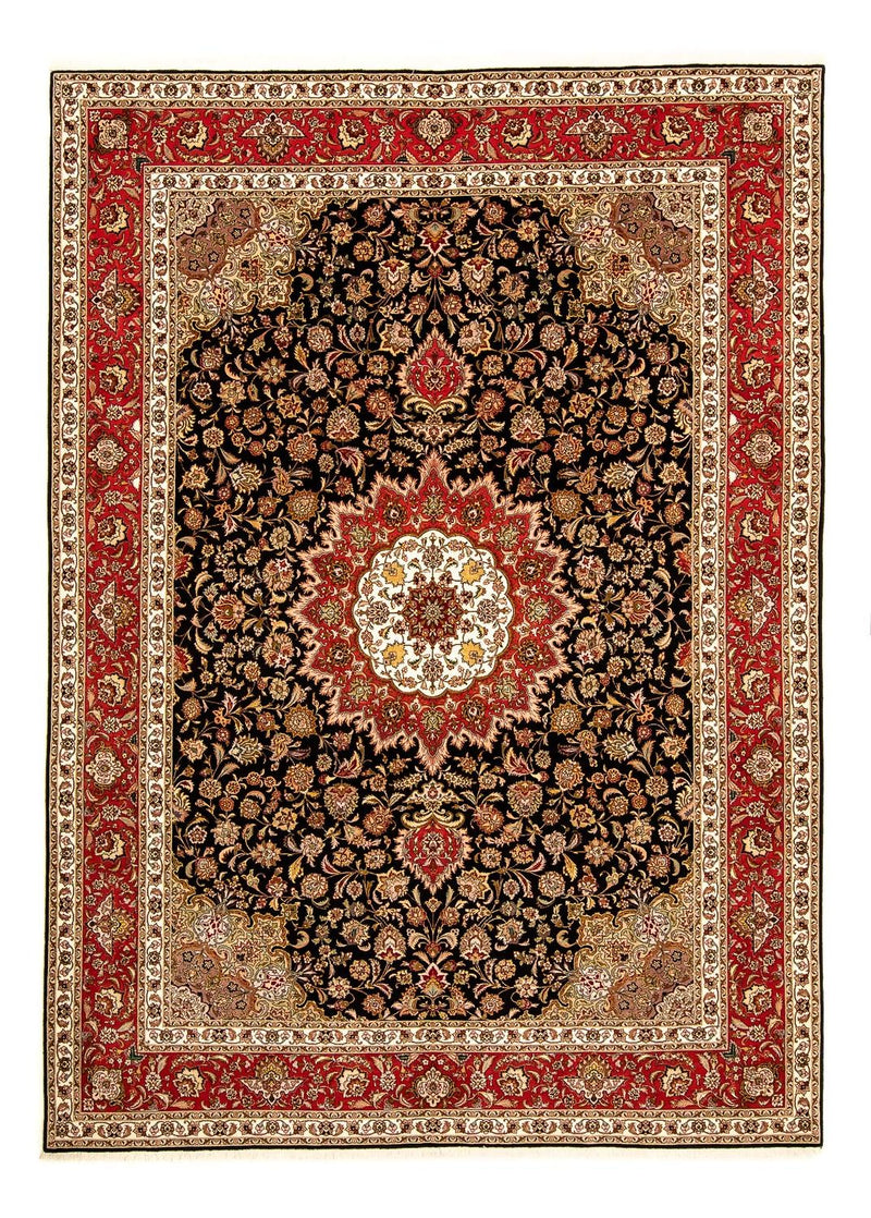 Persisk tæppe - Tabriz - Royal - 348 x 250 cm - rød