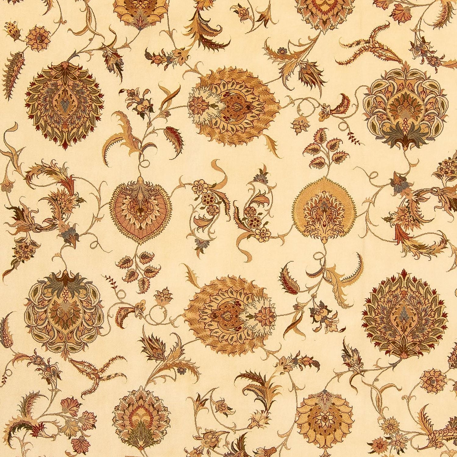 Persisk tæppe - Tabriz - Royal - 352 x 256 cm - beige