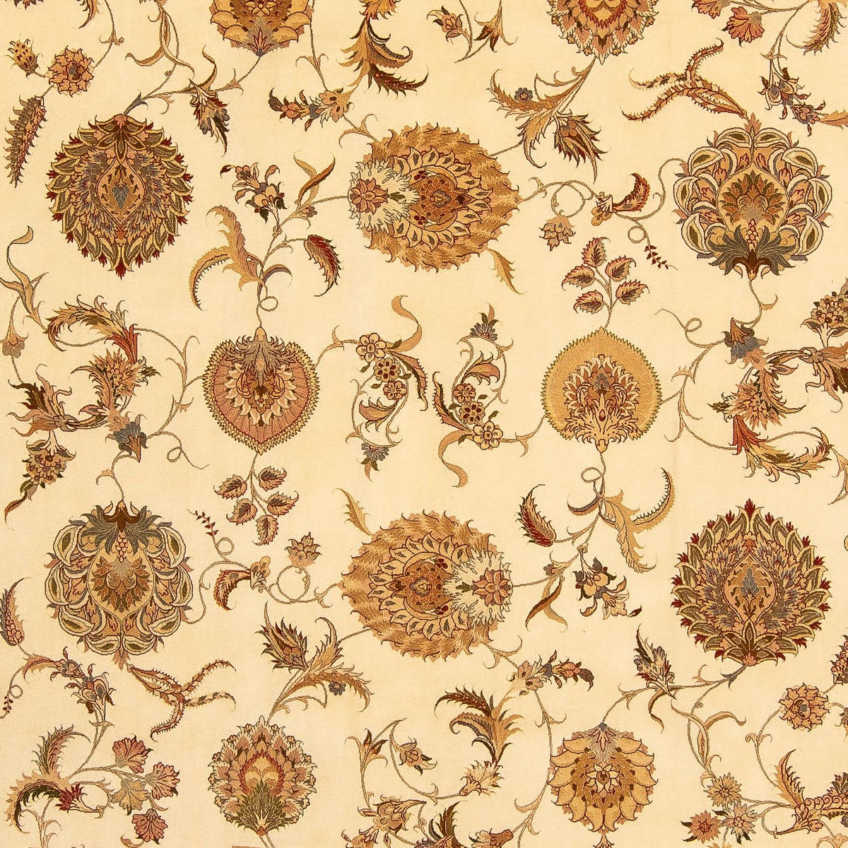 Persisk tæppe - Tabriz - Royal - 352 x 256 cm - beige
