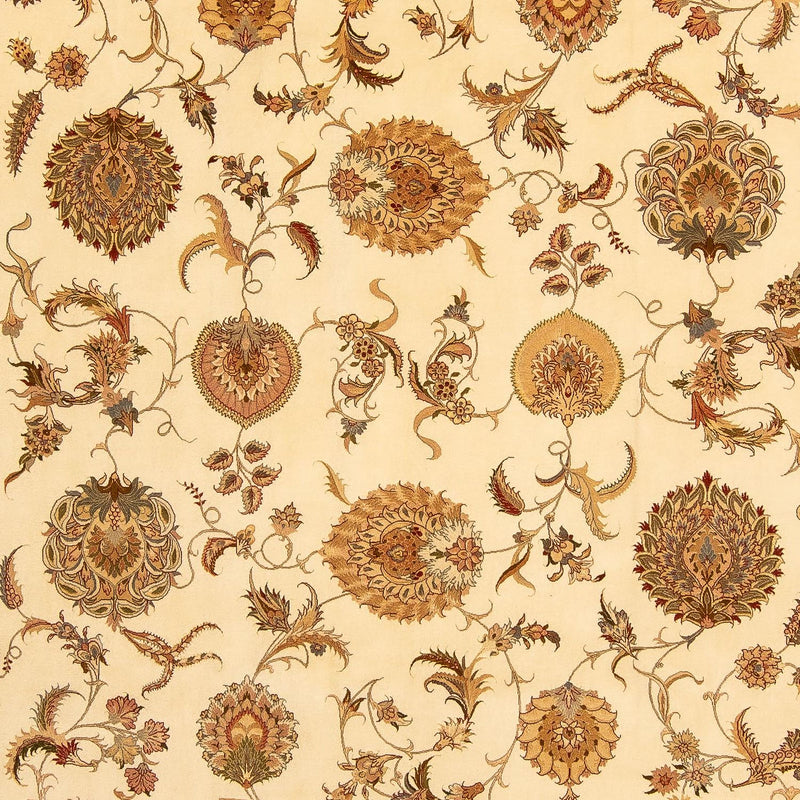 Persisk tæppe - Tabriz - Royal - 352 x 256 cm - beige