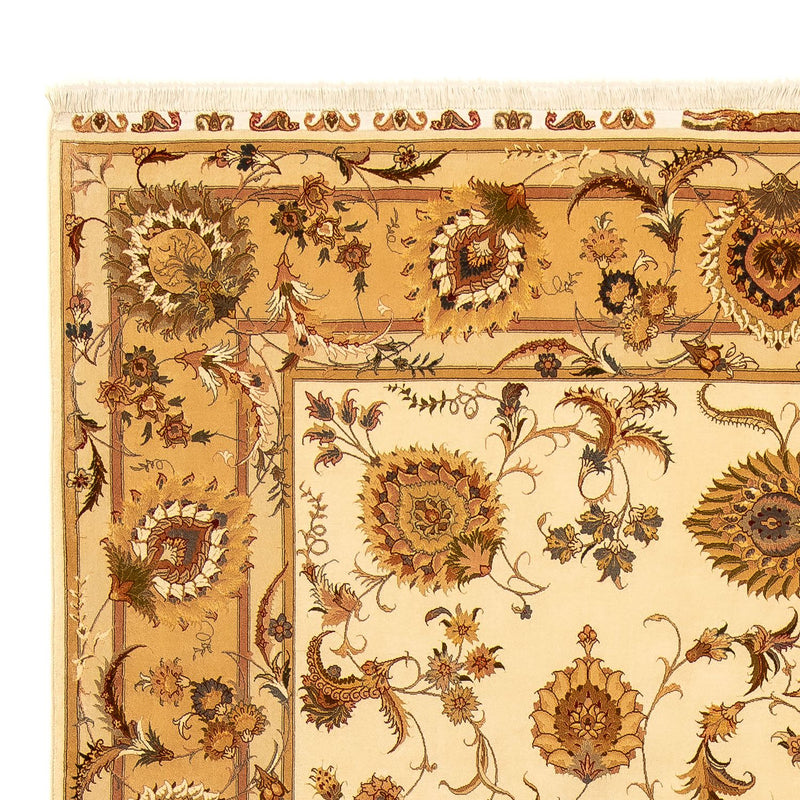 Persisk tæppe - Tabriz - Royal - 352 x 256 cm - beige