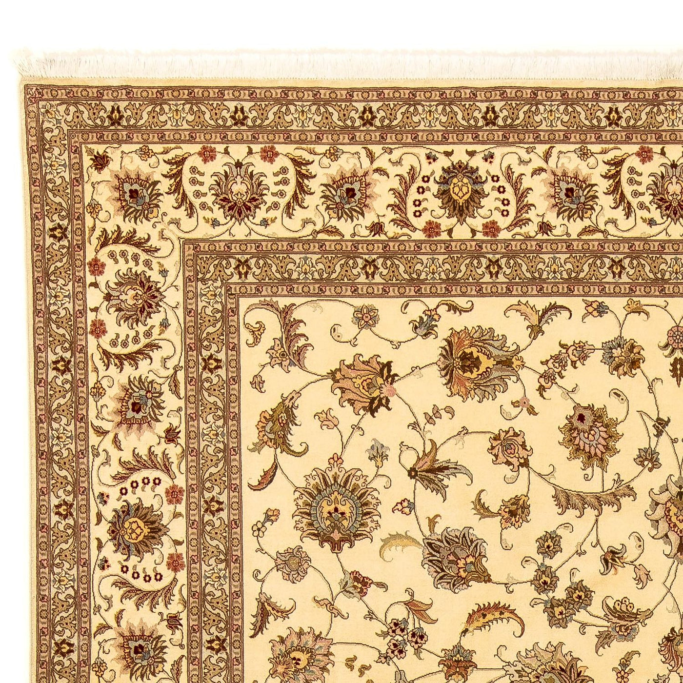 Tabriz - 50 Raj Tæppe 357x258cm - Persisk tæppe