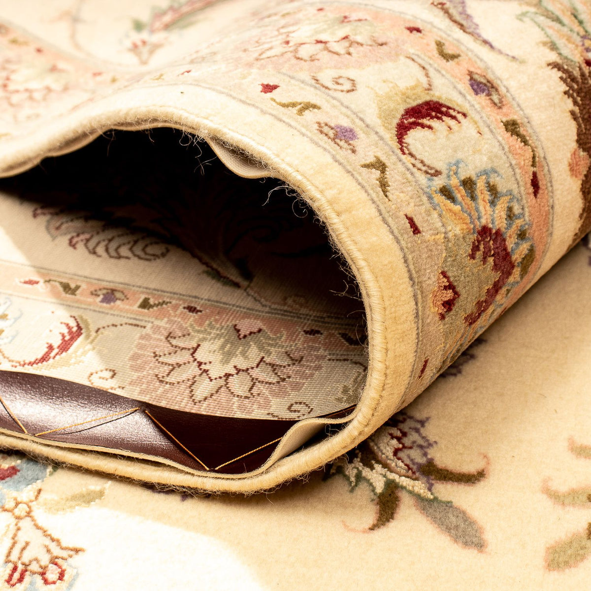 Persisk tæppe - Tabriz - Royal - 353 x 253 cm - beige