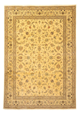 Persisk tæppe - Tabriz - Royal - 343 x 248 cm - guld