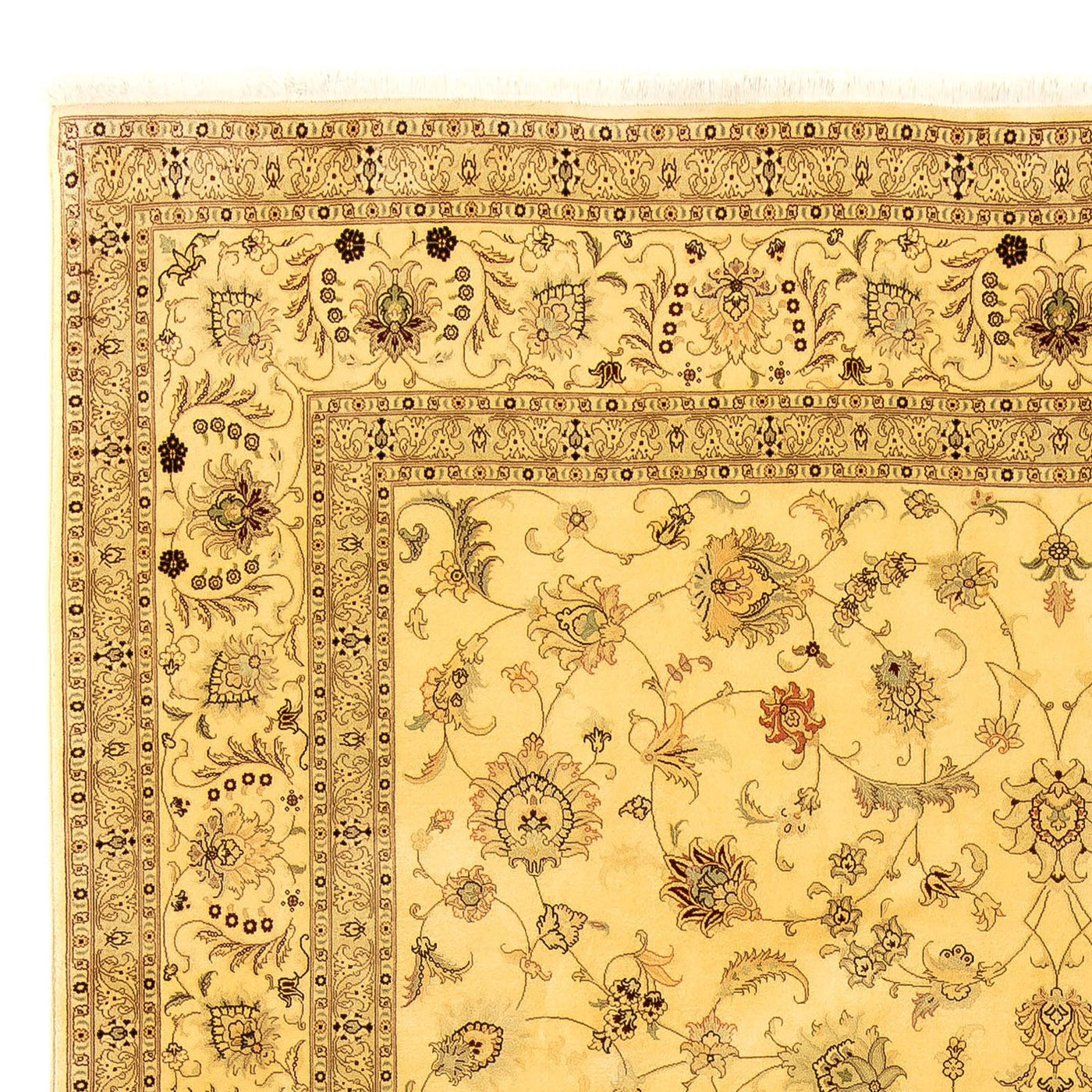 Tabriz - 50 Raj Tæppe 343x248cm - Persisk tæppe