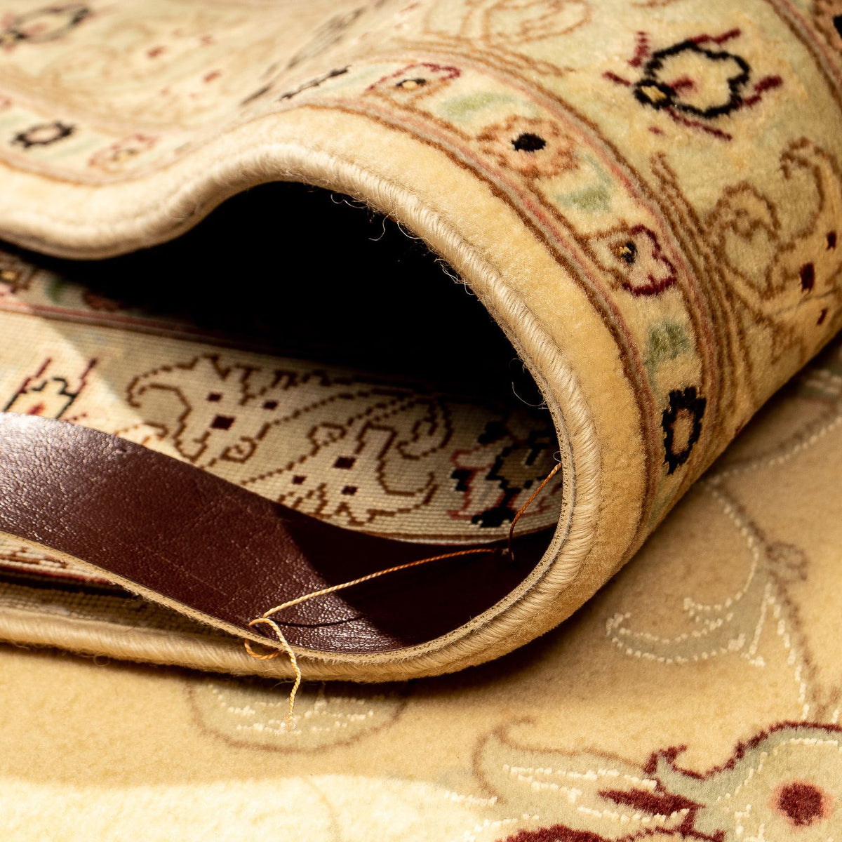 Persisk tæppe - Tabriz - Royal - 343 x 248 cm - guld