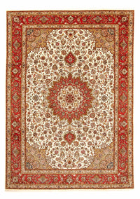 Persisk tæppe - Tabriz - Royal - 354 x 255 cm - beige
