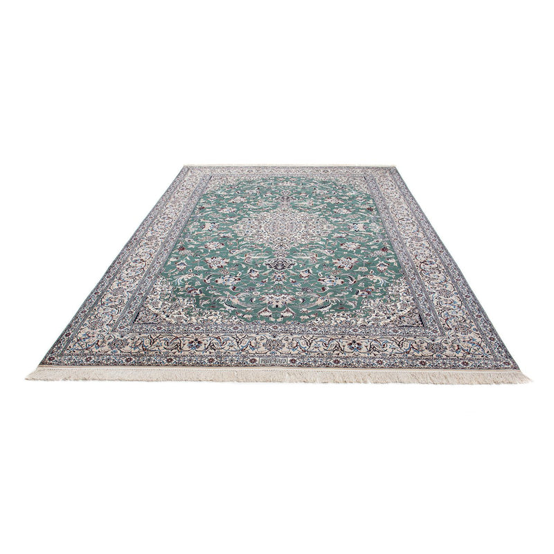 Persisk tæppe - Nain - Premium - 307 x 206 cm - grøn