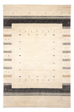 Gabbeh Tæppe - Loribaft Persisk - 303 x 201 cm - beige
