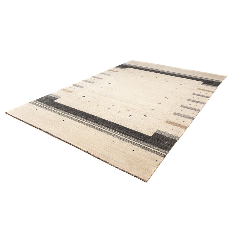 Gabbeh Tæppe - Loribaft Persisk - 303 x 201 cm - beige
