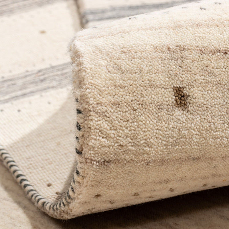 Gabbeh Tæppe - Loribaft Persisk - 304 x 207 cm - beige