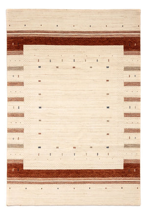 Gabbeh Tæppe - Loribaft Persisk - 304 x 206 cm - beige