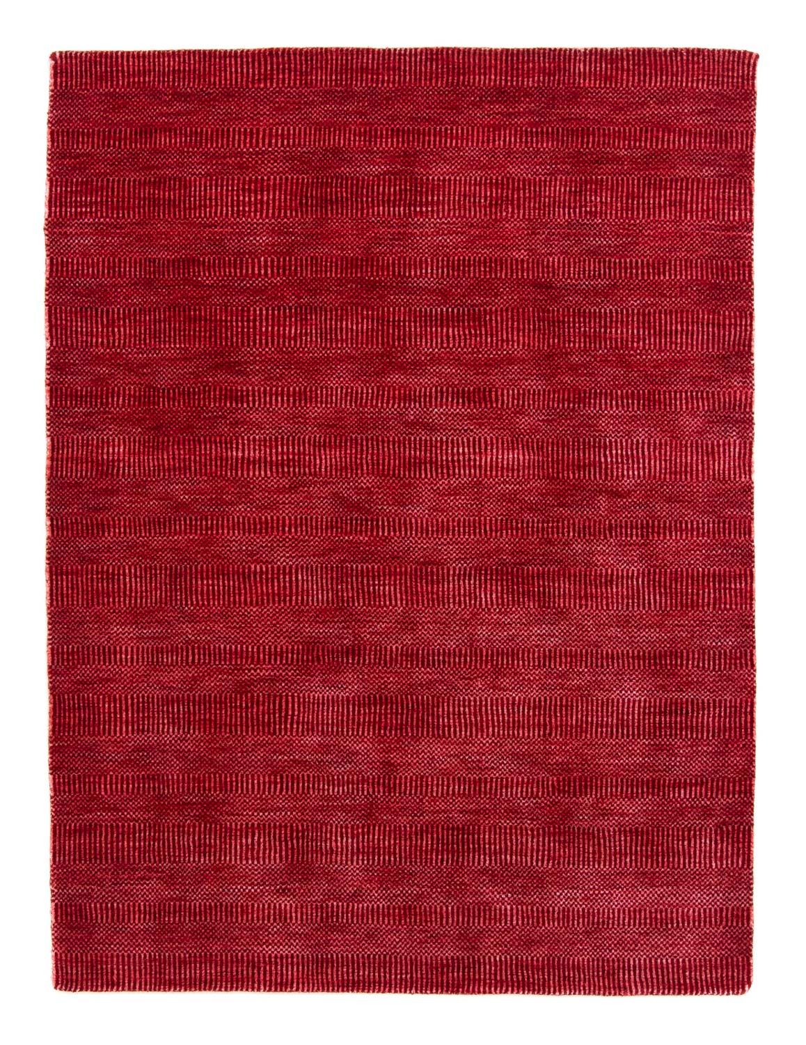 Designer tæppe - 182 x 132 cm - rød