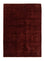 Designer tæppe - 182 x 131 cm - rød