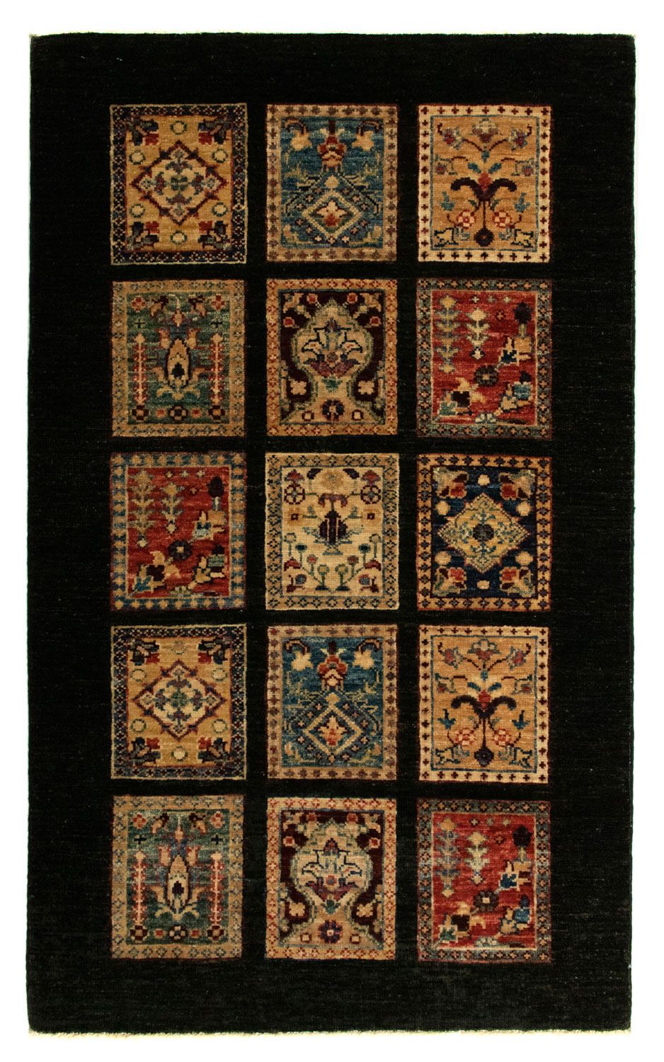 Ziegler Carpet - 129 x 76 cm - sort