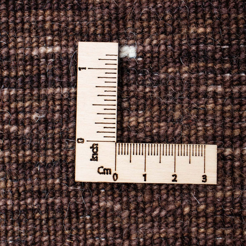Gabbeh Tæppe - Loribaft Persisk - 206 x 141 cm - brun