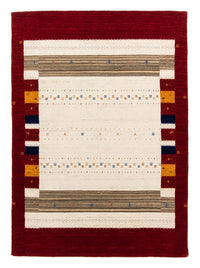 Gabbeh Tæppe - Loribaft Persisk - 205 x 142 cm - mørkebrun