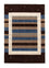 Gabbeh Tæppe - Loribaft Persisk - 204 x 142 cm - mørkeblå