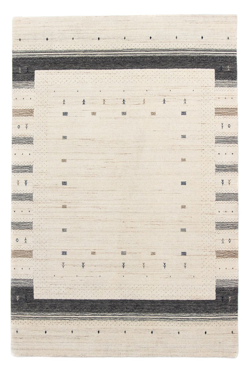Gabbeh Tæppe - Loribaft Persisk - 245 x 169 cm - beige