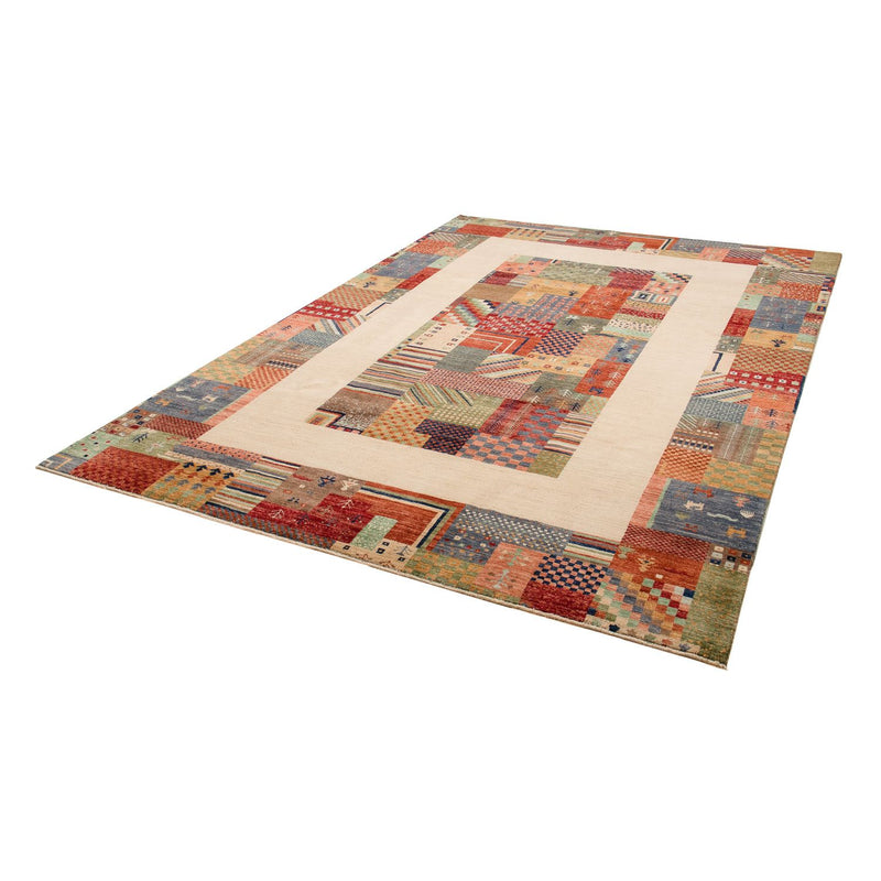 Gabbeh Tæppe - Loribaft Persisk - 290 x 200 cm - flerfarvet