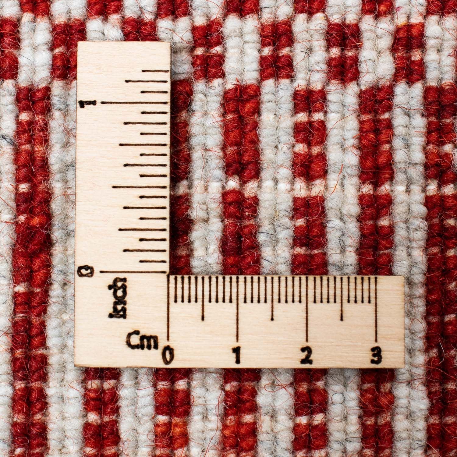 Designer tæppe - 201 x 142 cm - flerfarvet