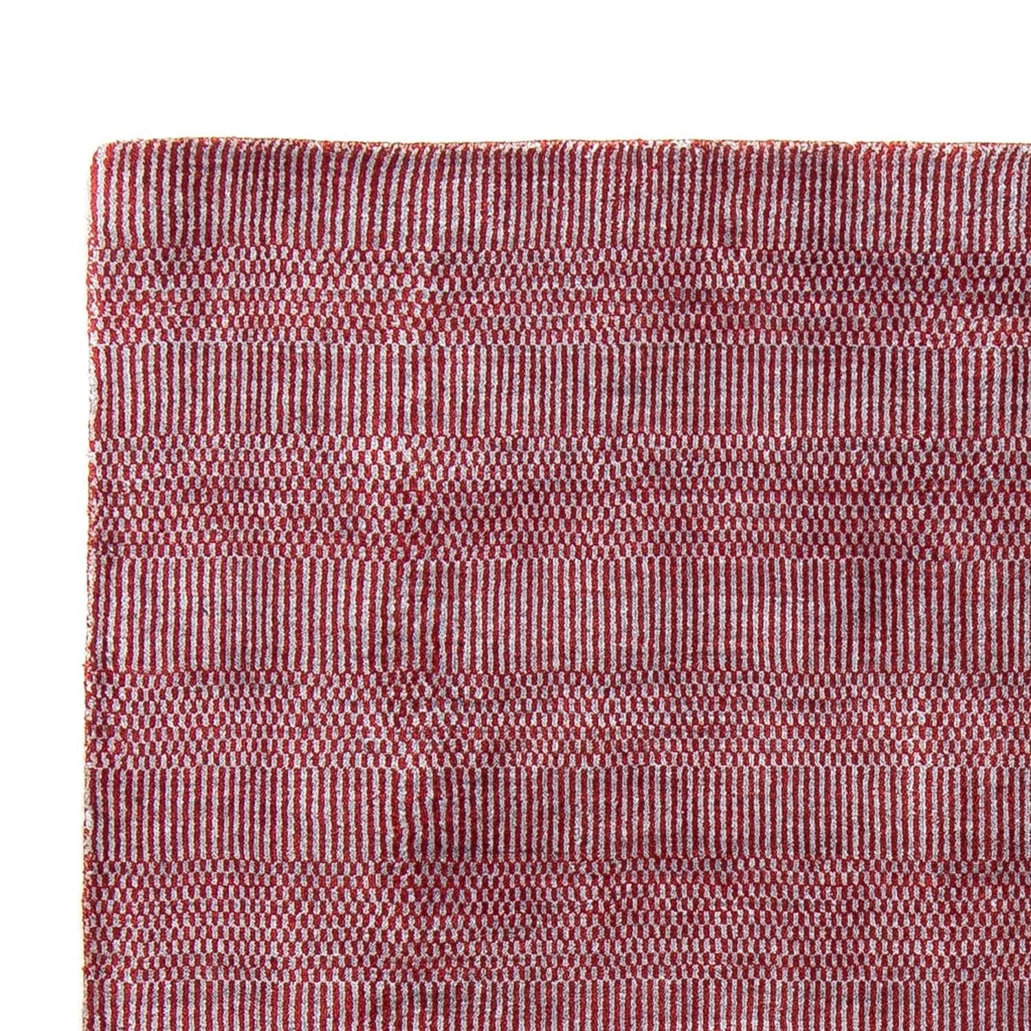Designer tæppe - 201 x 142 cm - rød