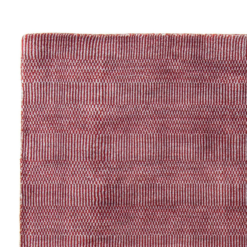 Designer tæppe - 201 x 142 cm - rød