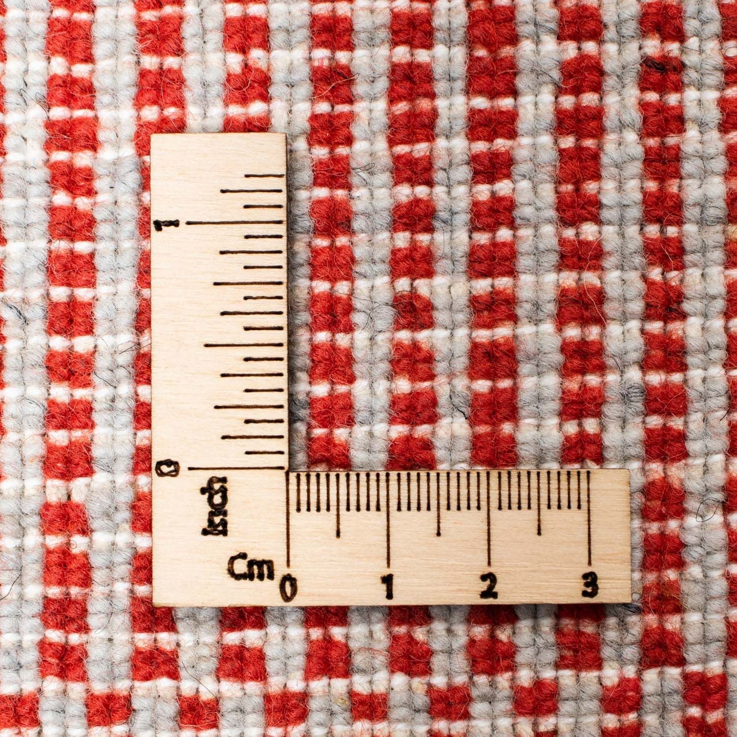 Designer tæppe - 201 x 142 cm - rød