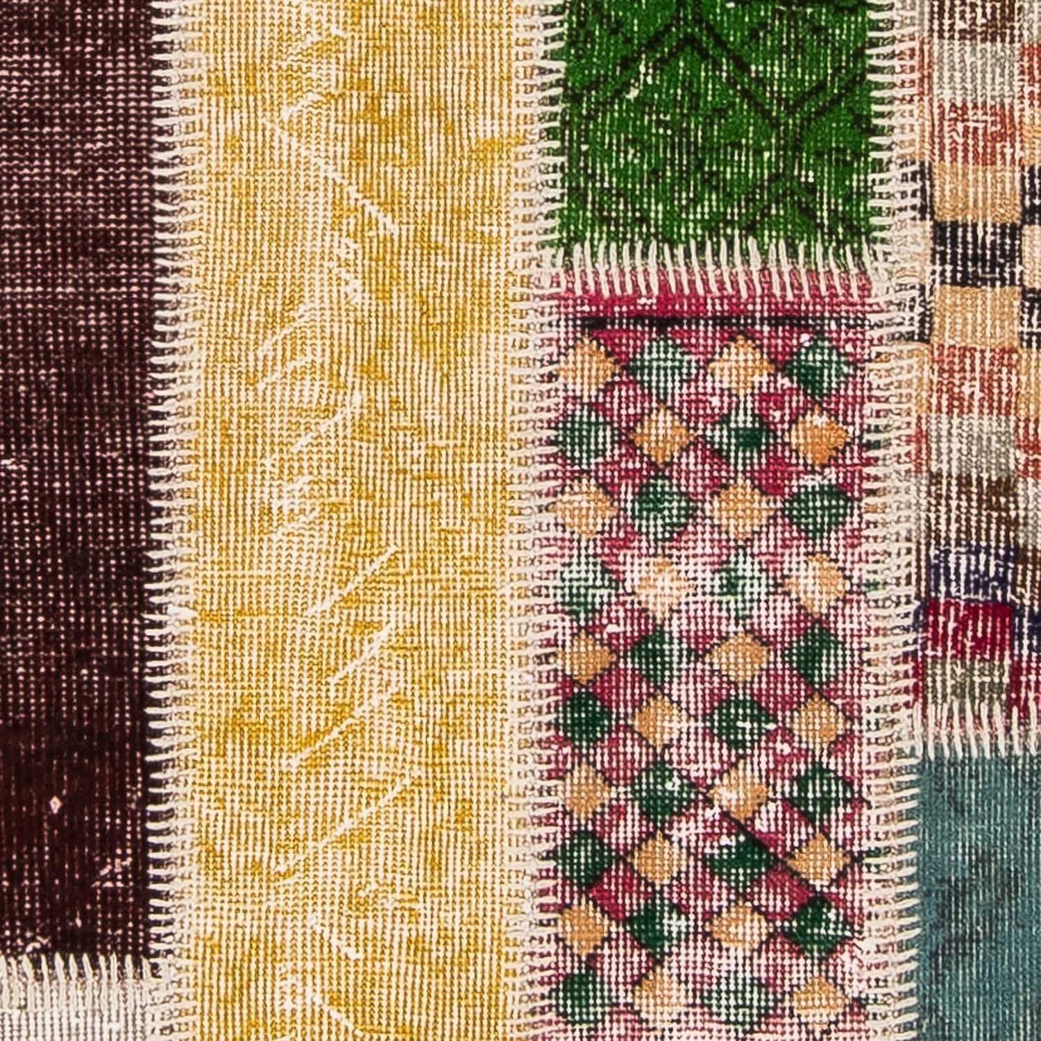 Løber Patchwork-tæppe - 202 x 80 cm - flerfarvet