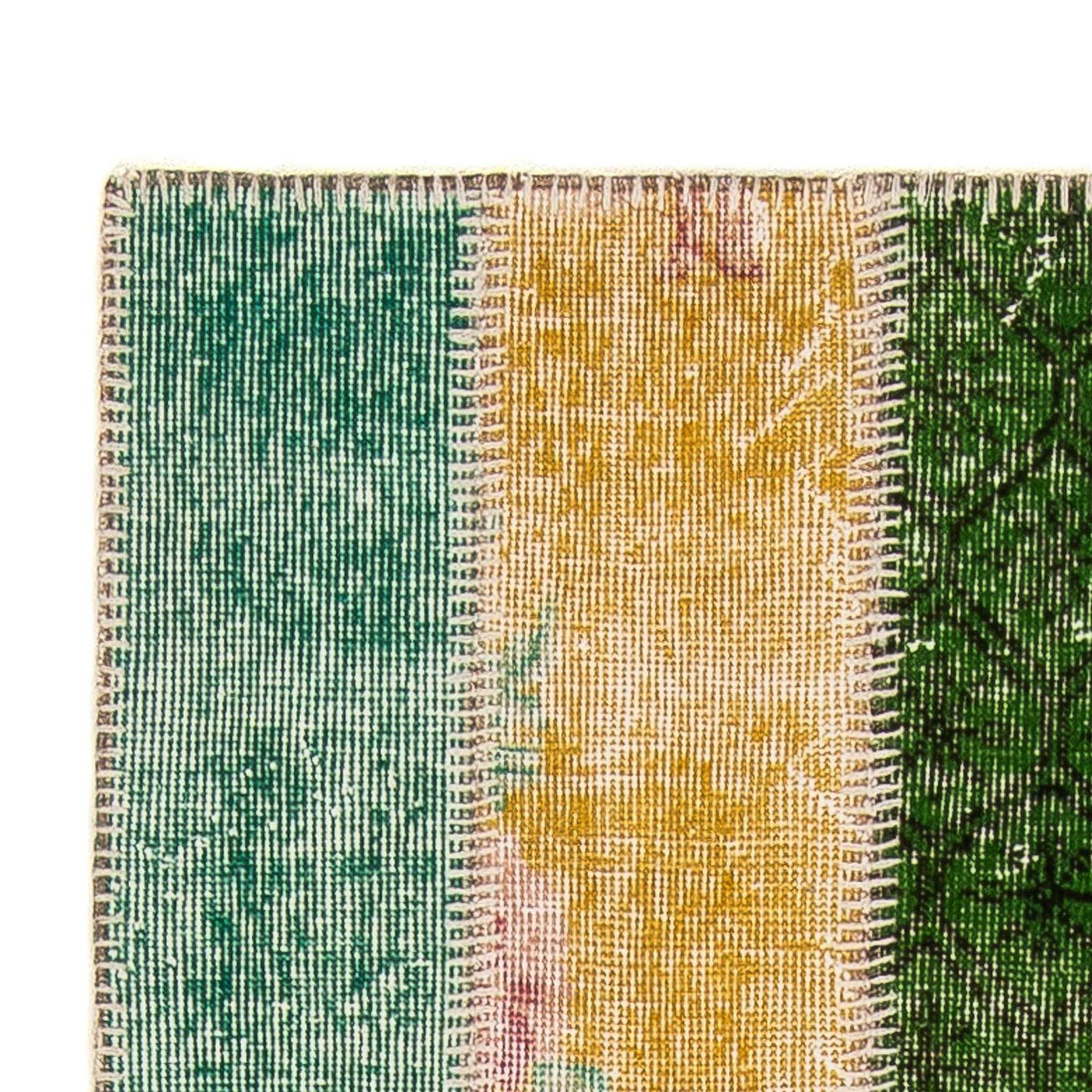 Patchwork-tæppe 202x80cm - Uldtæppe