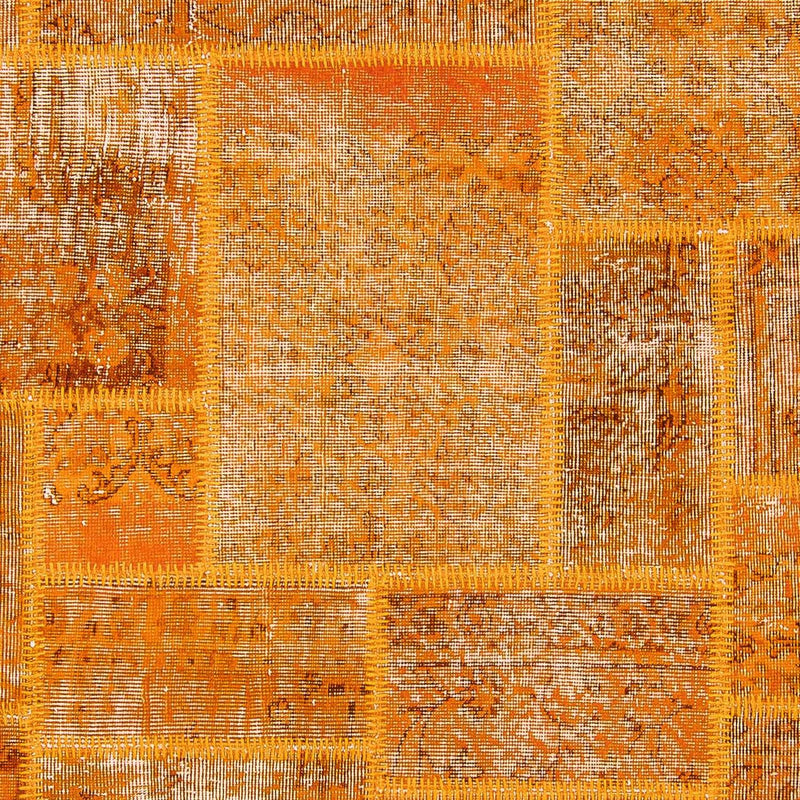 Patchwork-tæppe - 244 x 172 cm - flerfarvet