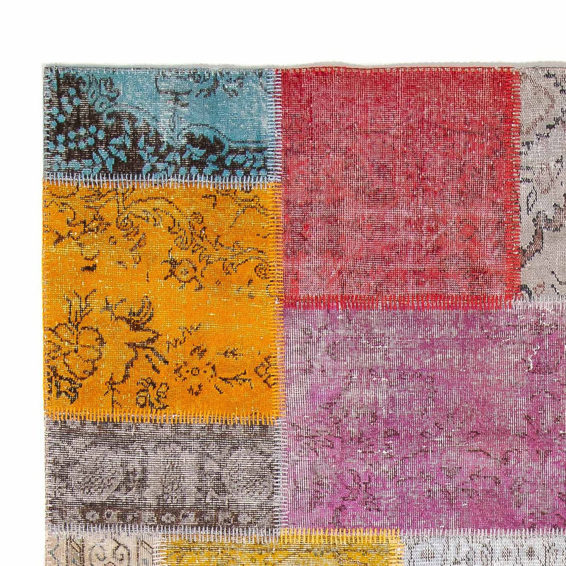Patchwork-tæppe - 300 x 250 cm - flerfarvet