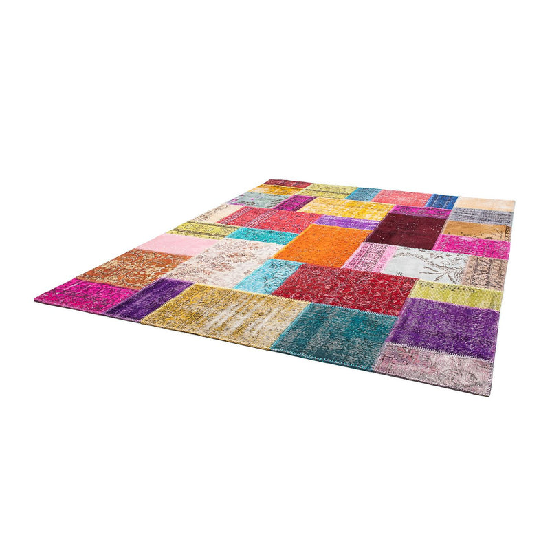 Patchwork-tæppe - 300 x 250 cm - flerfarvet