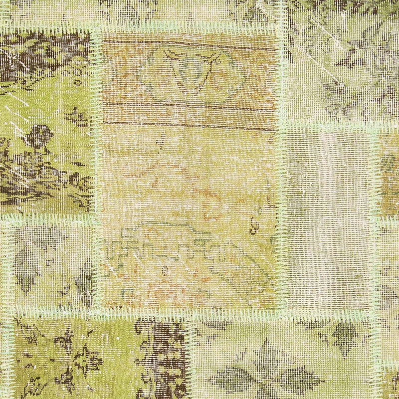 Patchwork-tæppe - 242 x 172 cm - flerfarvet
