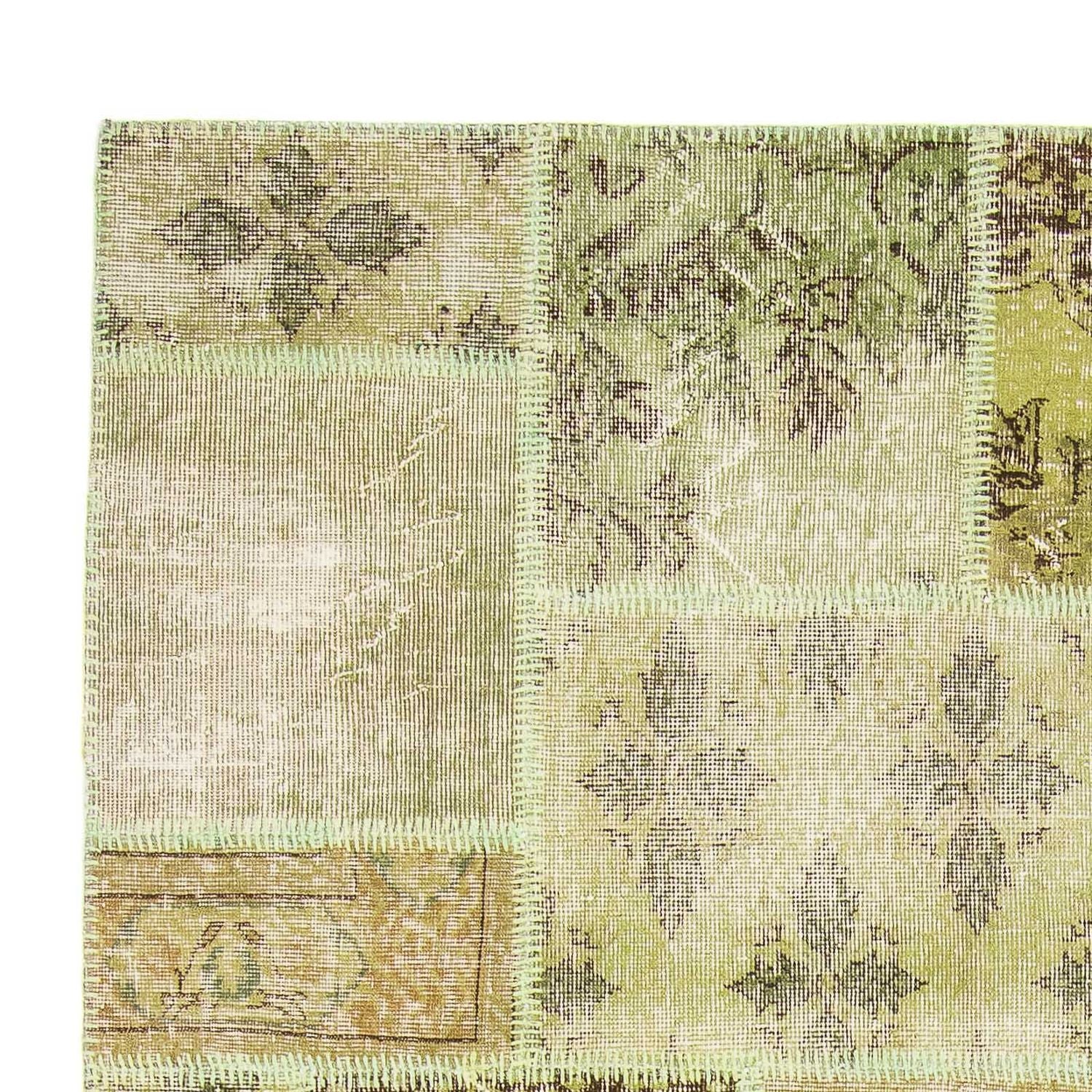 Patchwork-tæppe - 242 x 172 cm - flerfarvet