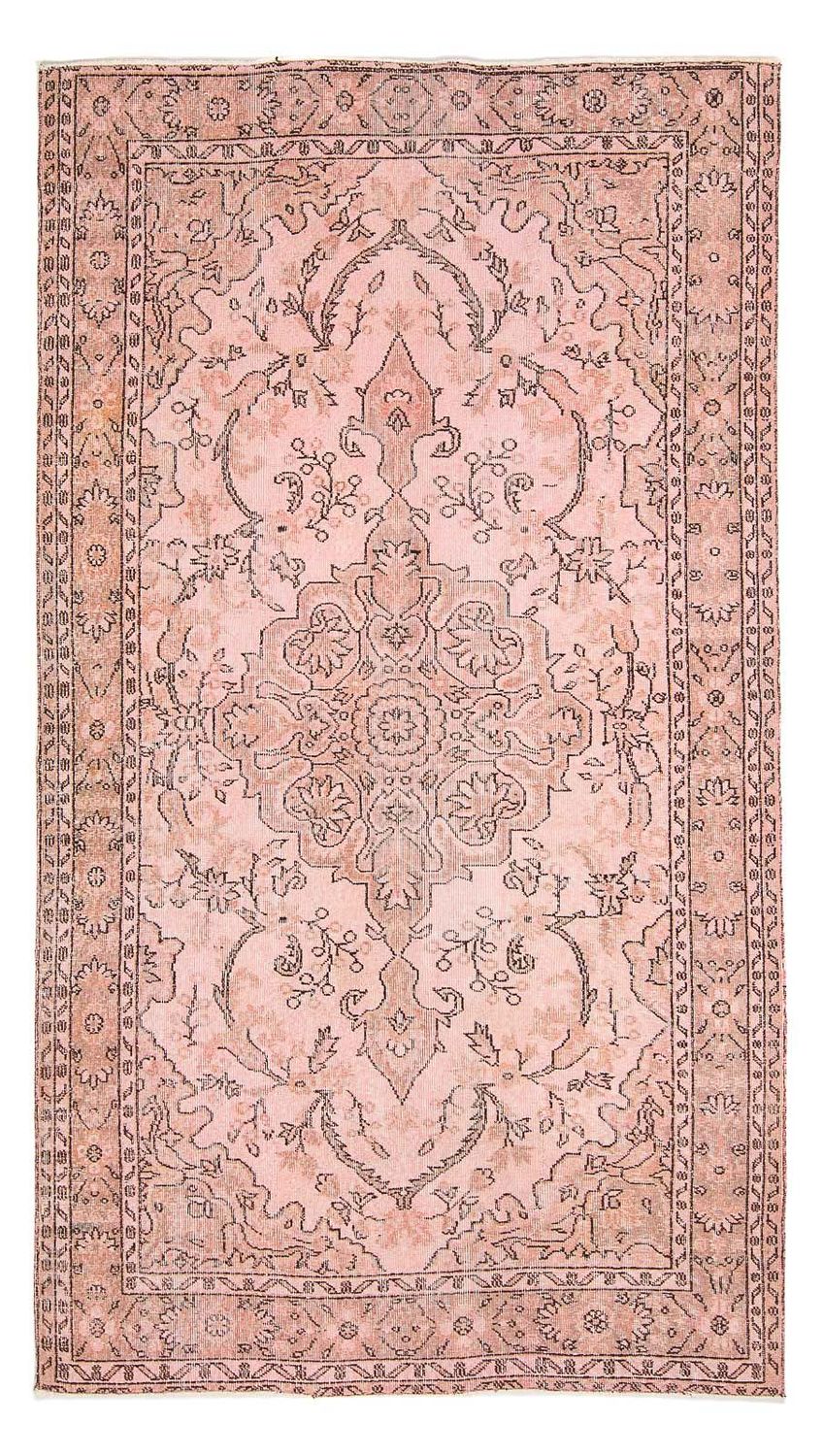 Vintage tæppe - 263 x 155 cm - pink