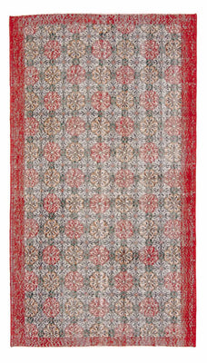 Vintage tæppe - 205 x 120 cm - beige