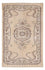 Vintage tæppe - 267 x 178 cm - lys beige