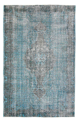 Vintage tæppe - 259 x 167 cm - flerfarvet