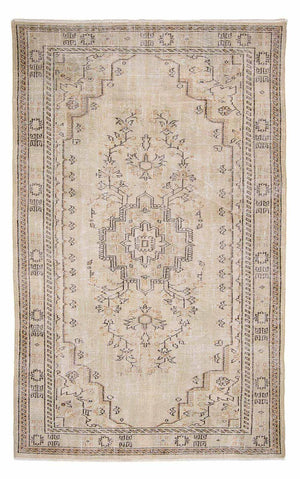 Vintage tæppe - 292 x 174 cm - beige
