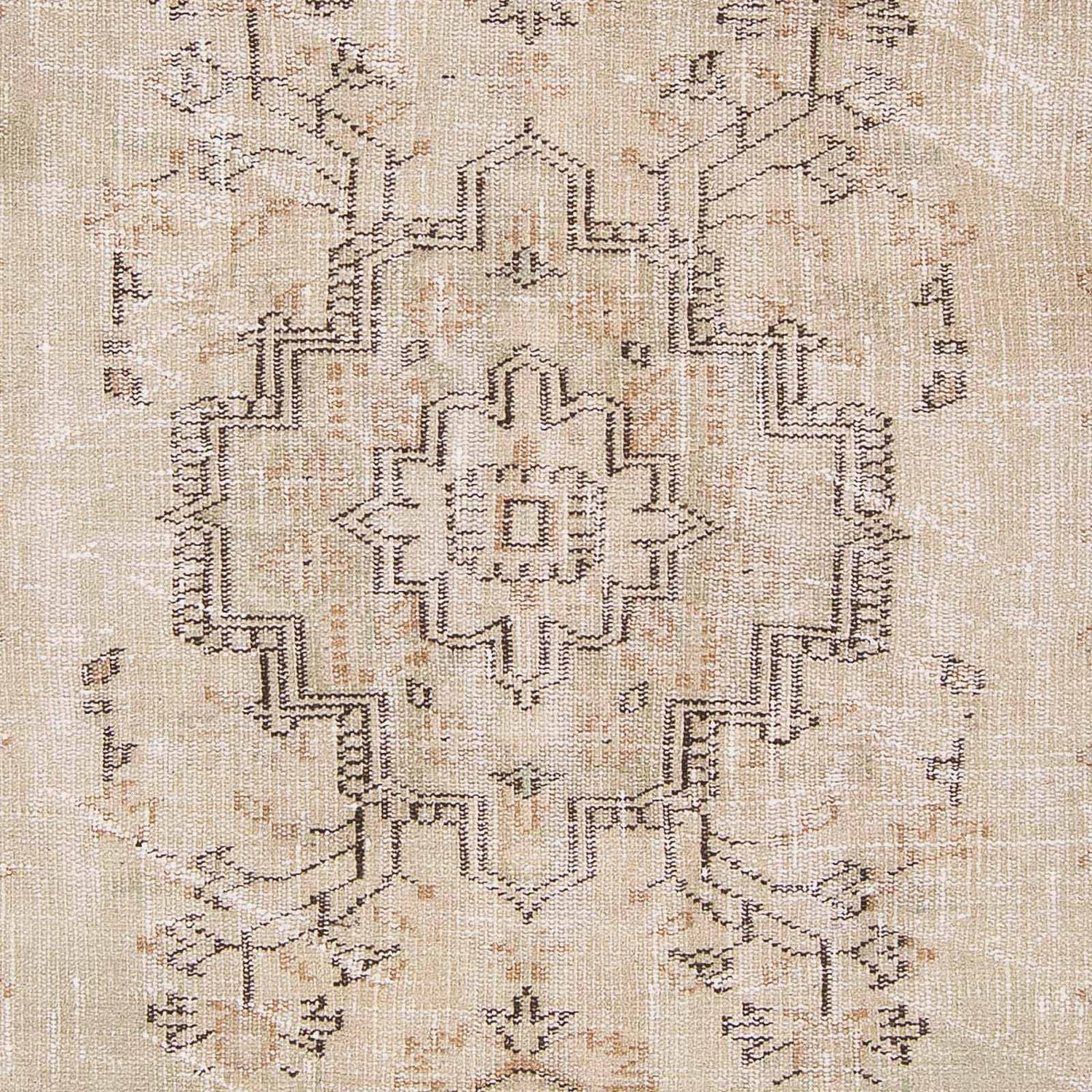 Vintage tæppe - 292 x 174 cm - beige