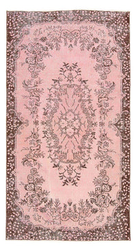 Vintage tæppe - 217 x 118 cm - pink