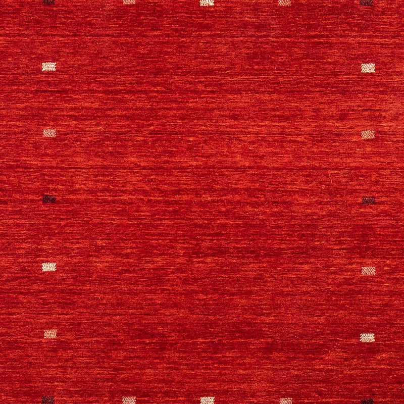 Gabbeh Tæppe - Loribaft Persisk - 303 x 203 cm - rød