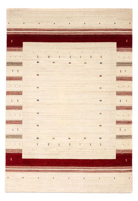 Gabbeh Tæppe - Loribaft Persisk - 304 x 207 cm - beige