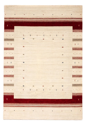 Gabbeh Tæppe - Loribaft Persisk - 304 x 207 cm - beige
