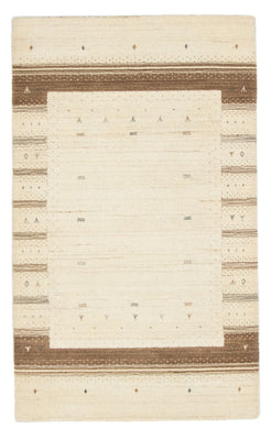 Gabbeh Tæppe - Loribaft Persisk - 160 x 94 cm - beige